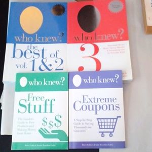 Who knew books free stuff extreme coupon best of 1 & 2 3 lot